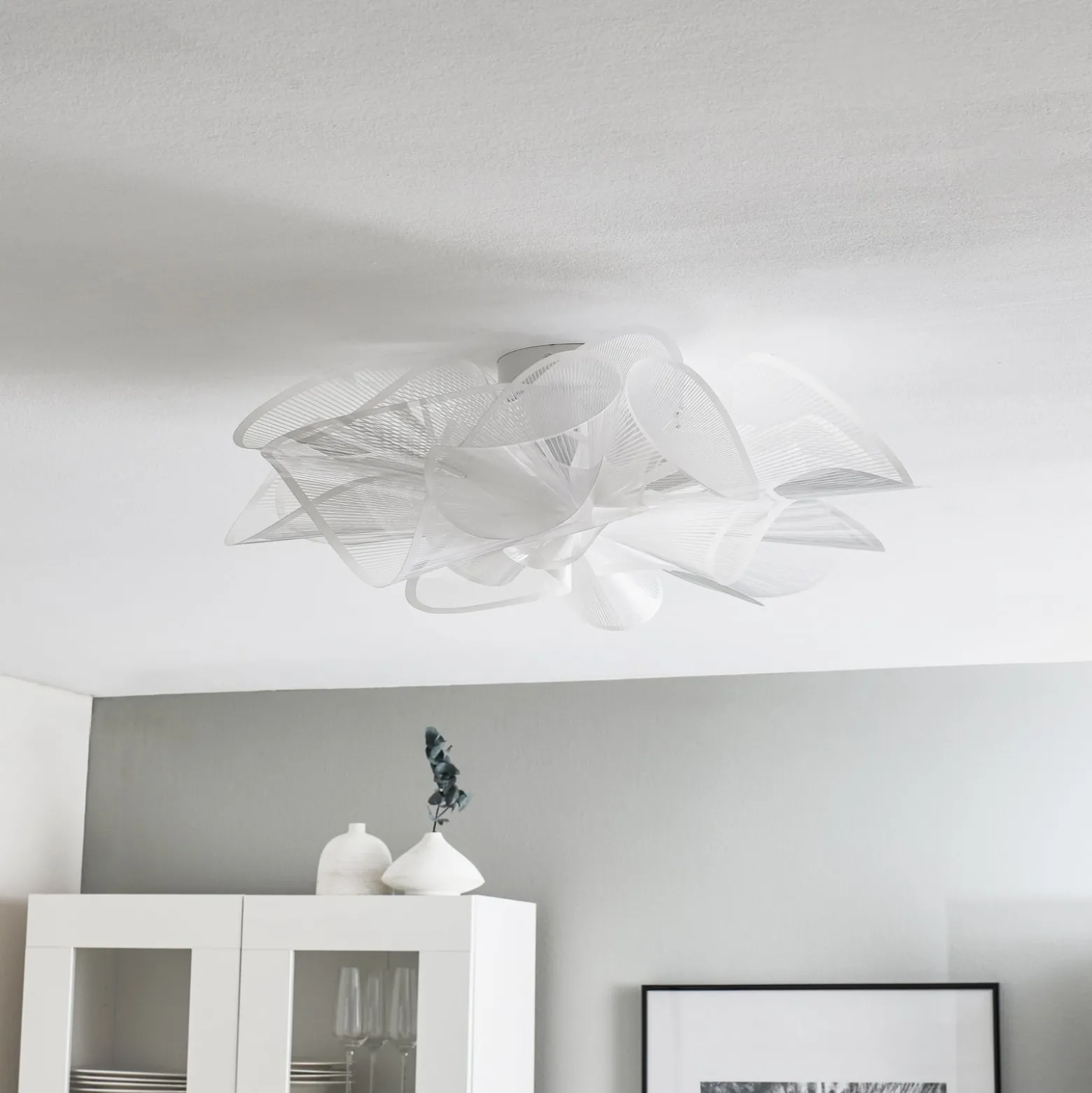 Slamp LA BELLE ÉTOILE kattovalaisin valkoinen, 73 cm