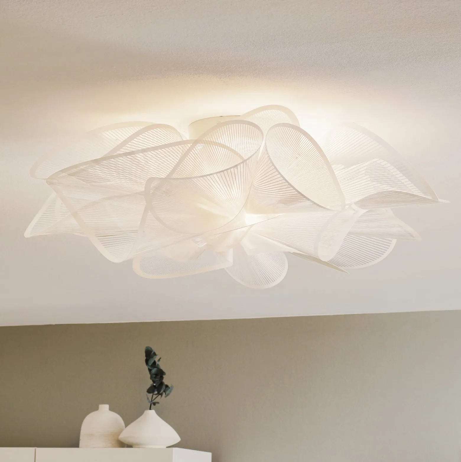 Slamp LA BELLE ÉTOILE kattovalaisin valkoinen, 73 cm