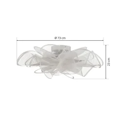 Slamp LA BELLE ÉTOILE kattovalaisin valkoinen, 73 cm