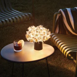 Slamp LED-akkukäyttöinen pöytälamppu Clizia Mama Non Mama kulta/musta