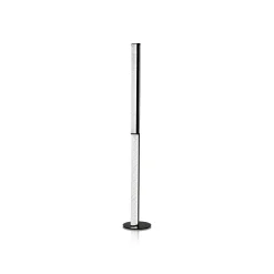 Slamp LED-lattiavalaisin Modula kierretty, laskostettu, musta