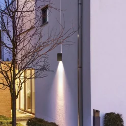 SLV Big Theo LED-ulkoseinävalaisin, antrasiittia