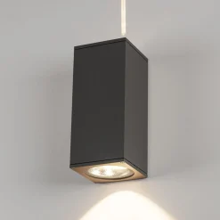 SLV Big Theo LED-ulkoseinävalaisin, antrasiittia