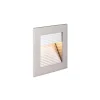 SLV Frame Curve LED uppoasennusvalaisin hopea
