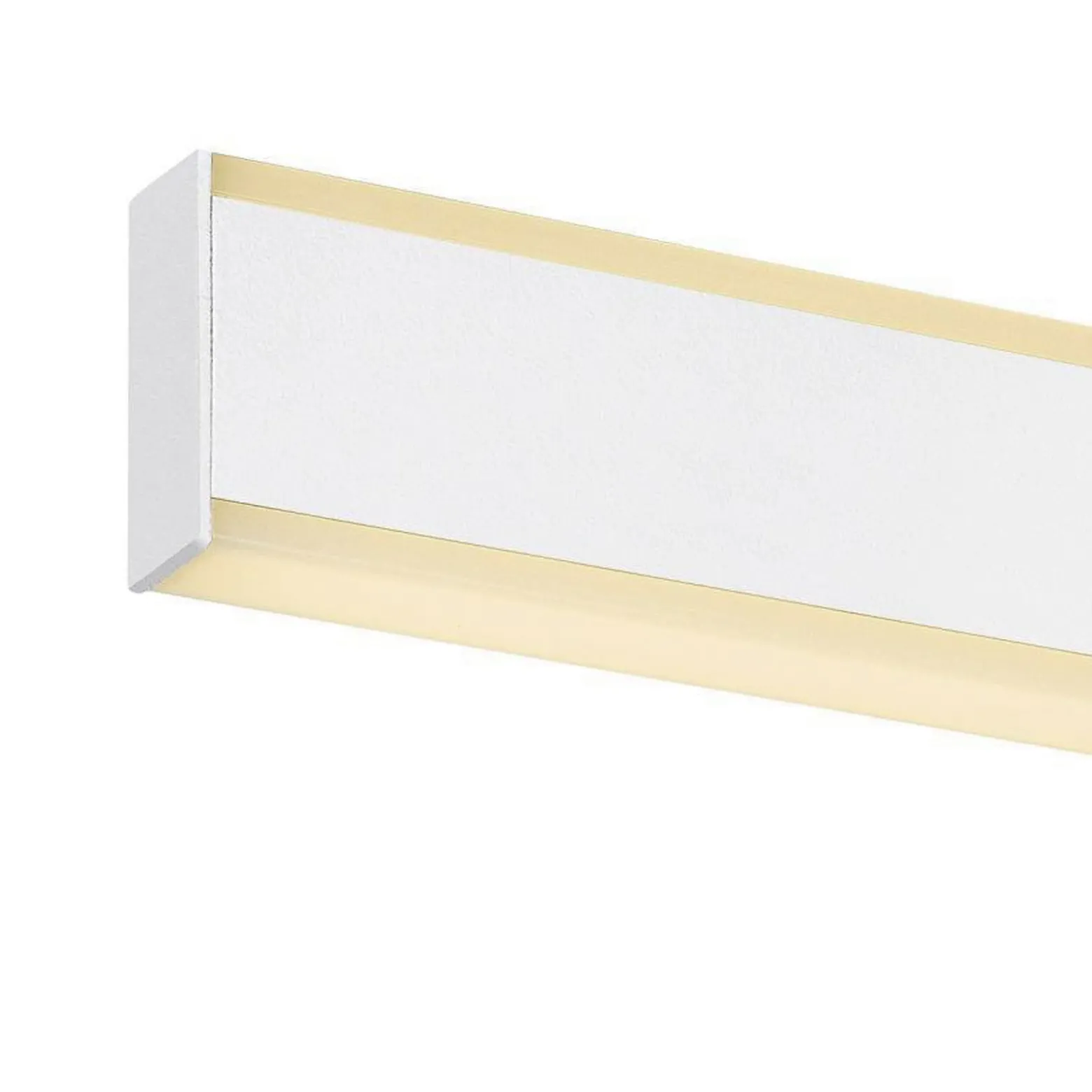 SLV kylpyhuoneen LED-seinävalaisin One Linear, 52 cm, valkoinen, metalli, CCT