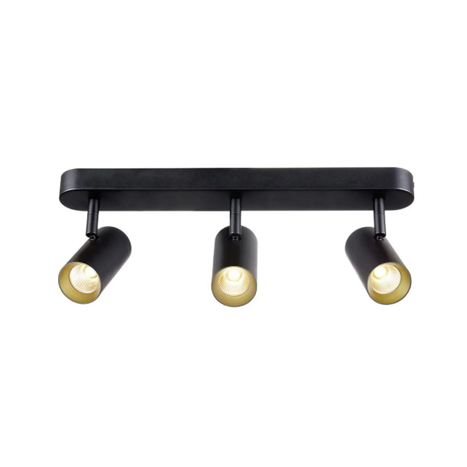 SLV LED-kattokohdevalo Noblo, 2700 K, musta, pituus 40 cm