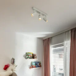 SLV LED-kattokohdevalo Noblo, 3 000 K, valkoinen, pituus 40 cm