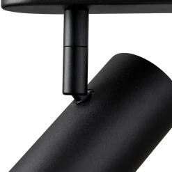 SLV LED-kattokohdevalo Noblo, musta, 3 000 K, pituus 24 cm