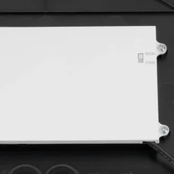 SLV LED-kattovalaisin Decona, Ø 42 cm, musta/kulta