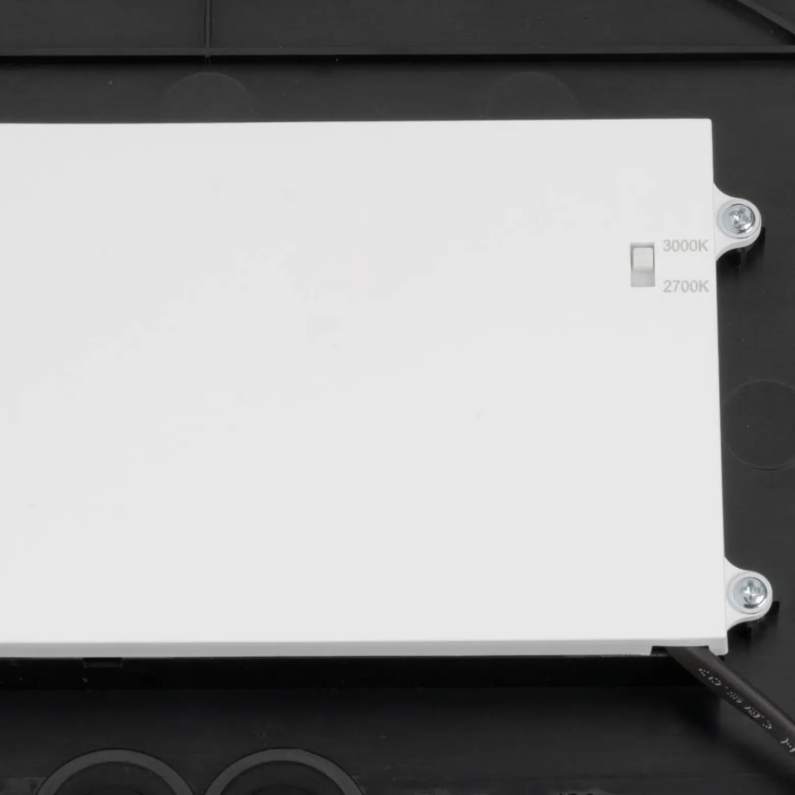 SLV LED-kattovalaisin Decona, Ø 42 cm, musta/kulta