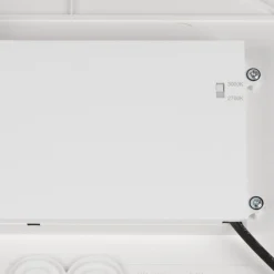SLV LED-kattovalaisin Decona, Ø 42 cm, valkoinen, metalli, CCT