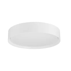 SLV LED-kattovalaisin Decona Sensor, halkaisija 30 cm, valkoinen, alumiini, CCT