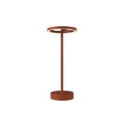 SLV LED-ladattava valaisin Vinolina One, ruoste, 2700 K, korkeus 33 cm