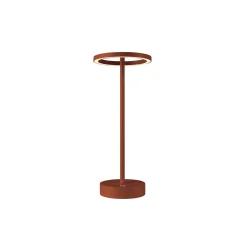 SLV LED-ladattava valaisin Vinolina One, ruoste, 2700 K, korkeus 33 cm