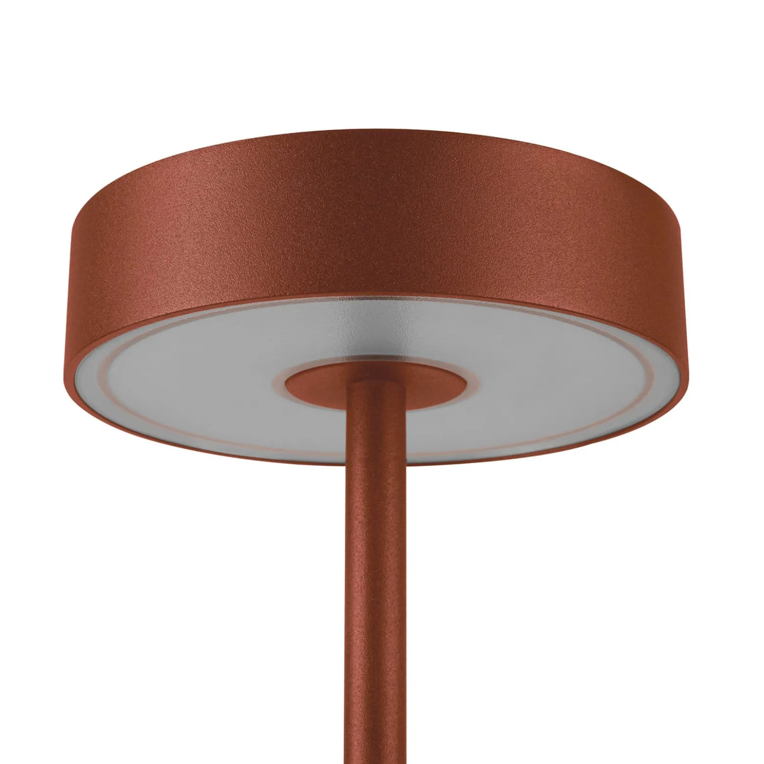 SLV LED-ladattava valaisin Vinolina, ruoste, CCT, alumiini, korkeus 32,3 cm