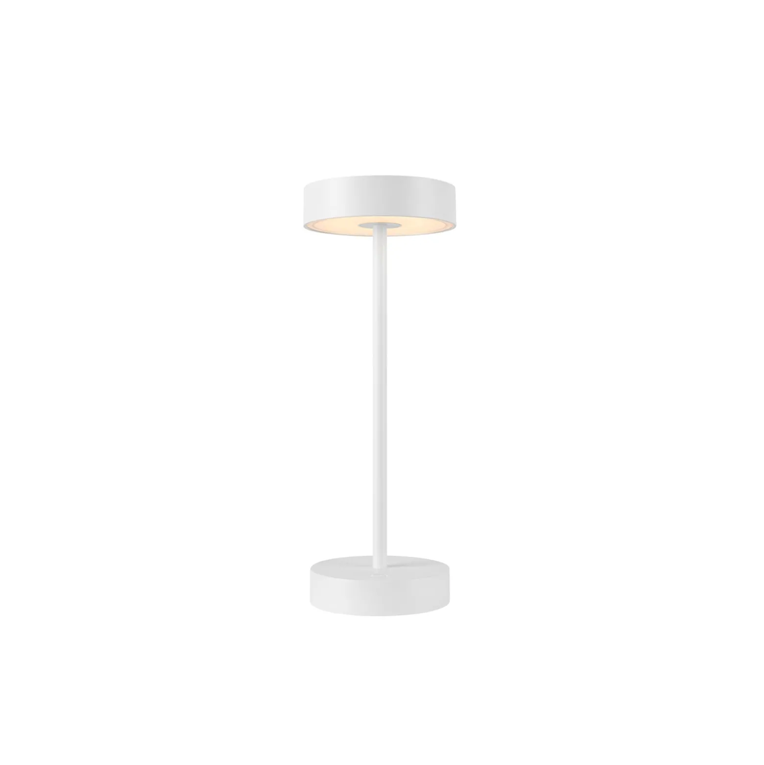 SLV LED-ladattava valaisin Vinolina, valkoinen, CCT, alumiini, korkeus