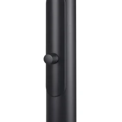 SLV LED-lattiavalaisin One Bow FL, musta/messinkinvärinen, teräs