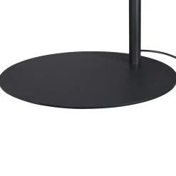 SLV LED-lattiavalaisin One Bow FL, musta/messinkinvärinen, teräs