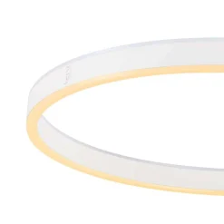 SLV LED-lattiavalaisin One Straight, valkoinen, 2700/3000 K