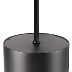 SLV LED-riippuvalaisin Oculus, pronssinvärinen, Ø 9 cm, himmennettävä lämpimään