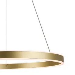 SLV LED-riippuvalaisin One 60, messinki, Ø 60 cm, ylös/alas, CCT