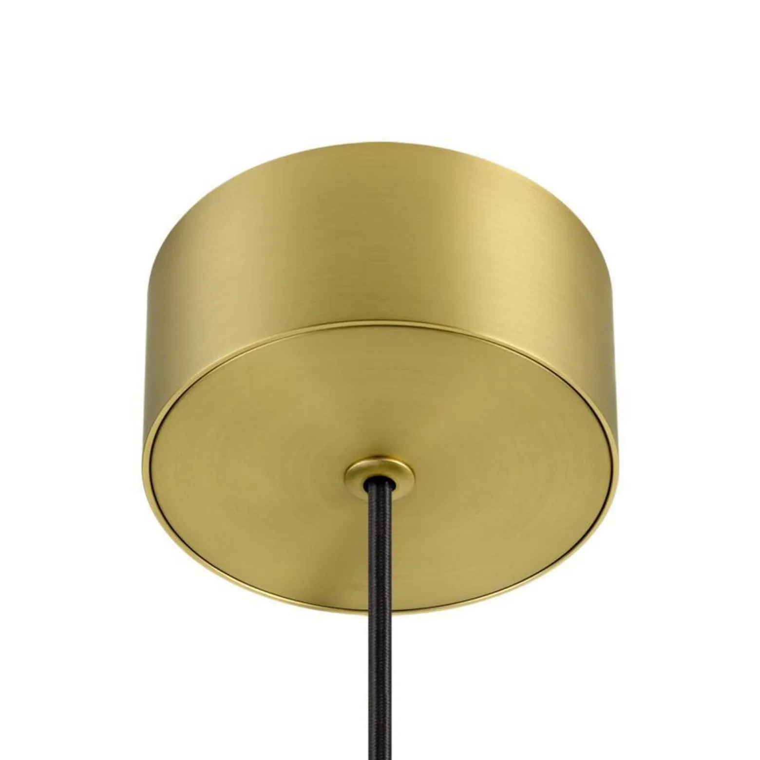 SLV LED-riippuvalaisin Quimera, messinkivärinen, Ø 8 cm, CCT