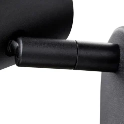 SLV LED-seinäkohdevalaisin Noblo, himmennettävä, musta, 13 cm