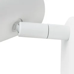 SLV LED-seinäkohdevalaisin Noblo, 2700 K, valkoinen, 13 cm, metalli