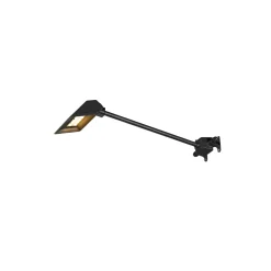 SLV LED-seinävalaisin Today Pro, musta, alumiini, pituus 66,6 cm