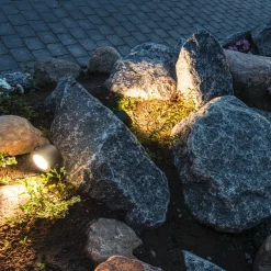 SLV maapiikkikohdevalo Sitra, antrasiitti, alumiini, korkeus 12 cm