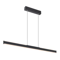 SLV One Lineaarinen LED-riippuvalaisin, 104 cm, musta