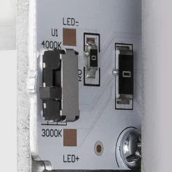 SLV Pema LED-ulkoseinävalaisin, CCT, harmaa