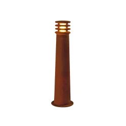 SLV pylväsvalaisin Rusty 70, ruosteenvärinen, teräs, korkeus 70 cm, IP55