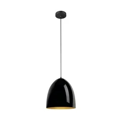 SLV riippuvalo Para Cone, Ø 30 cm, musta/kulta
