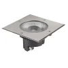 SLV Rocci 200 LED upotettu lattiavalaisin neliö 20cm