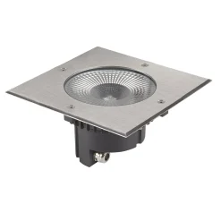 SLV Rocci 200 LED upotettu lattiavalaisin neliö 20cm