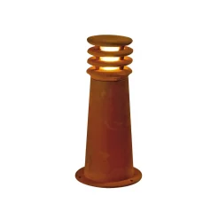 SLV Rusty 40 jalustavalaisin, ruosteenvärinen, teräs, korkeus 40 cm