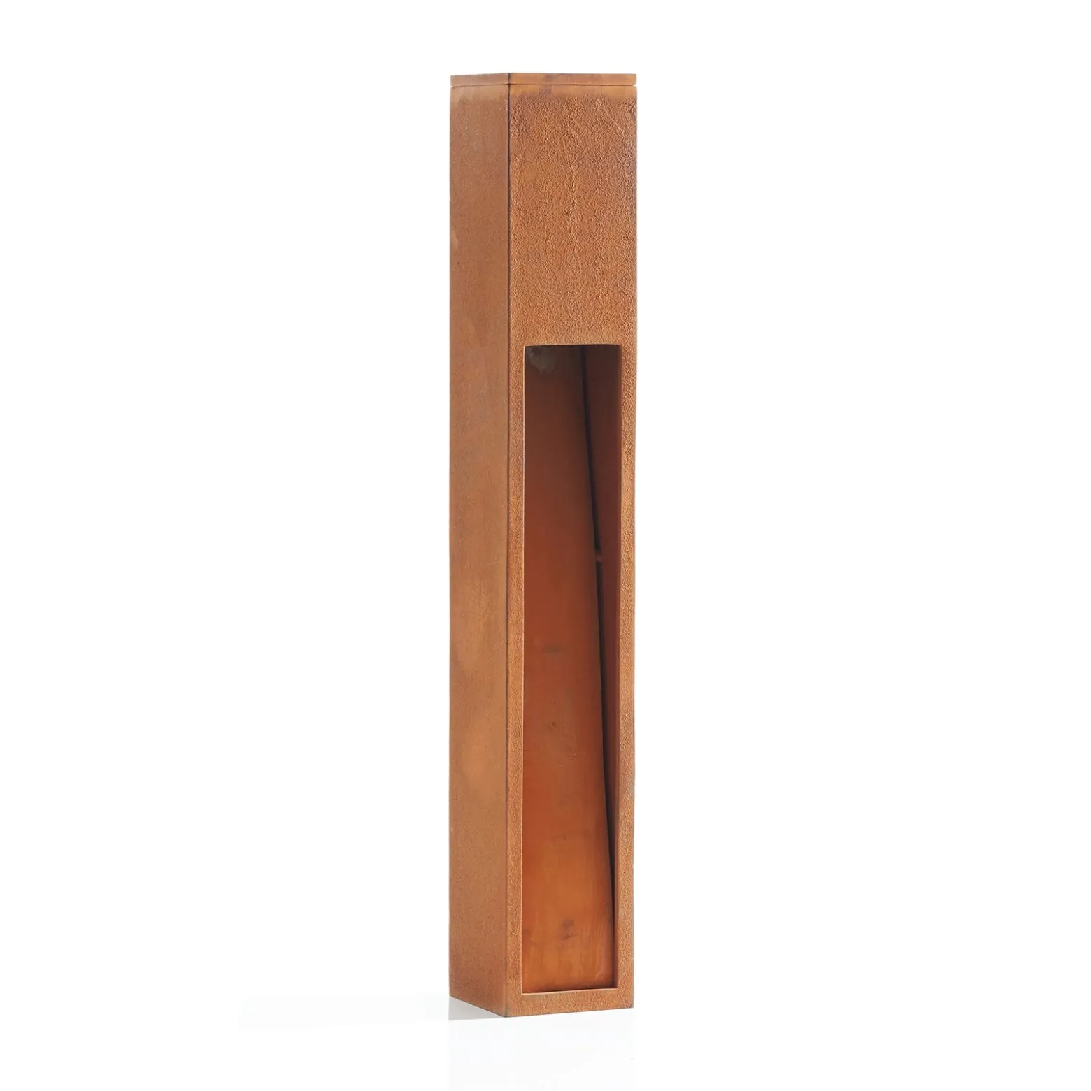 SLV Rusty Slot 80 ruosteenruskea sokkelivalaisin SLV Rusty Slot 80