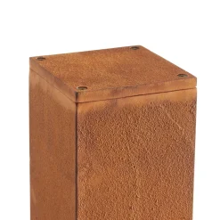 SLV Rusty Slot 80 ruosteenruskea sokkelivalaisin SLV Rusty Slot 80