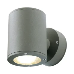 SLV Sitra Up-Down LED-ulkoseinävalaisin, antrasiittia