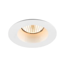 SLV upotettava LED-kohdevalaisin New Tria, pyöreä, valkoinen, IP65, 3 000 K, 38°