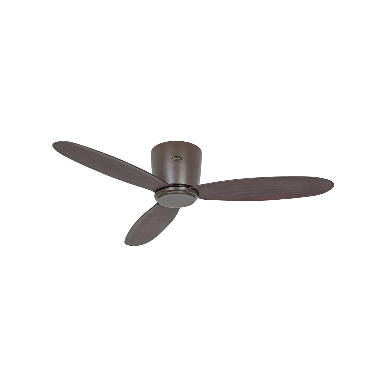Smart kattotuuletin Eco Plano II, Ø 112 cm, pähkinä, DC