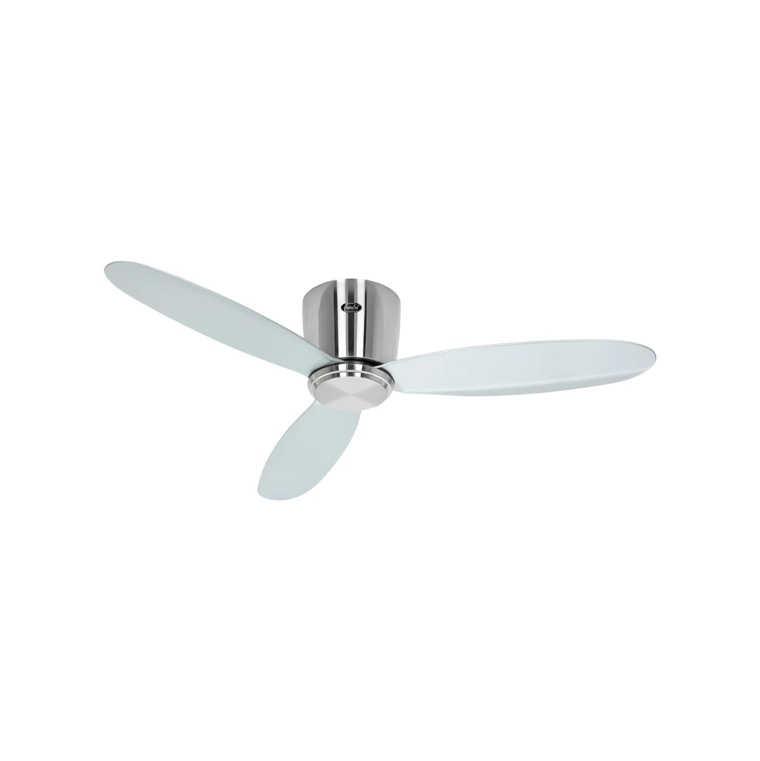 Smart-kattotuuletin ECO PLANO II, halkaisija 112 cm, hopea, DC