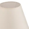 Sofia-lampunvarjostin, korkeus 21 cm, luonnonvalkoinen/valkoinen