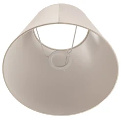 Sofia-lampunvarjostin, korkeus 21 cm, luonnonvalkoinen/valkoinen