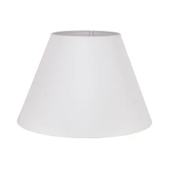 Sofia-lampunvarjostin, korkeus 31 cm, luonnonvalkoinen/valkoinen