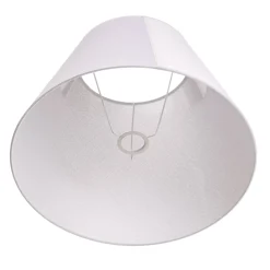 Sofia-lampunvarjostin, korkeus 31 cm, valkoinen veroni
