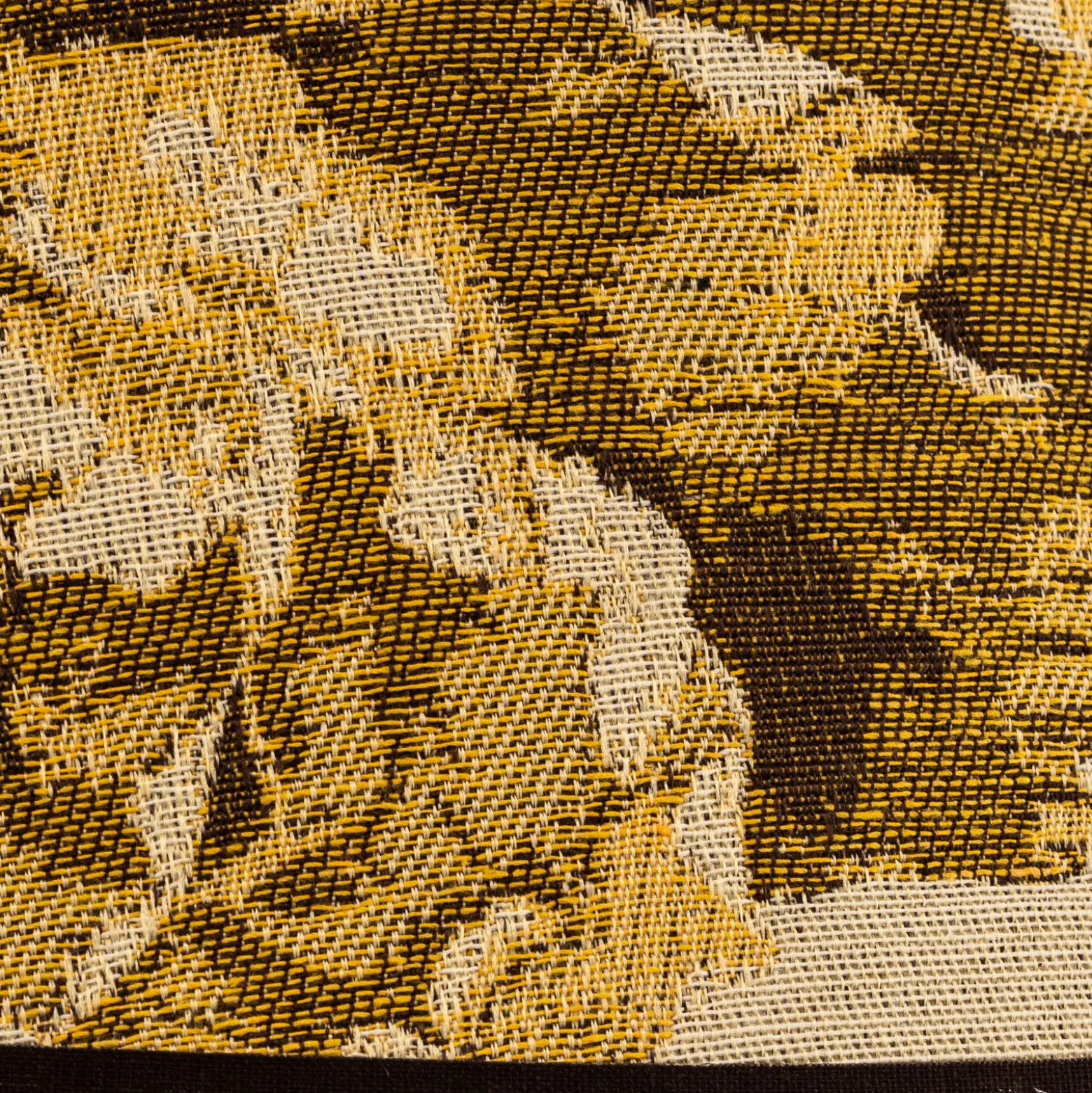 Sofia-varjostin, korkeus 25 cm, kukkakuvio, keltainen