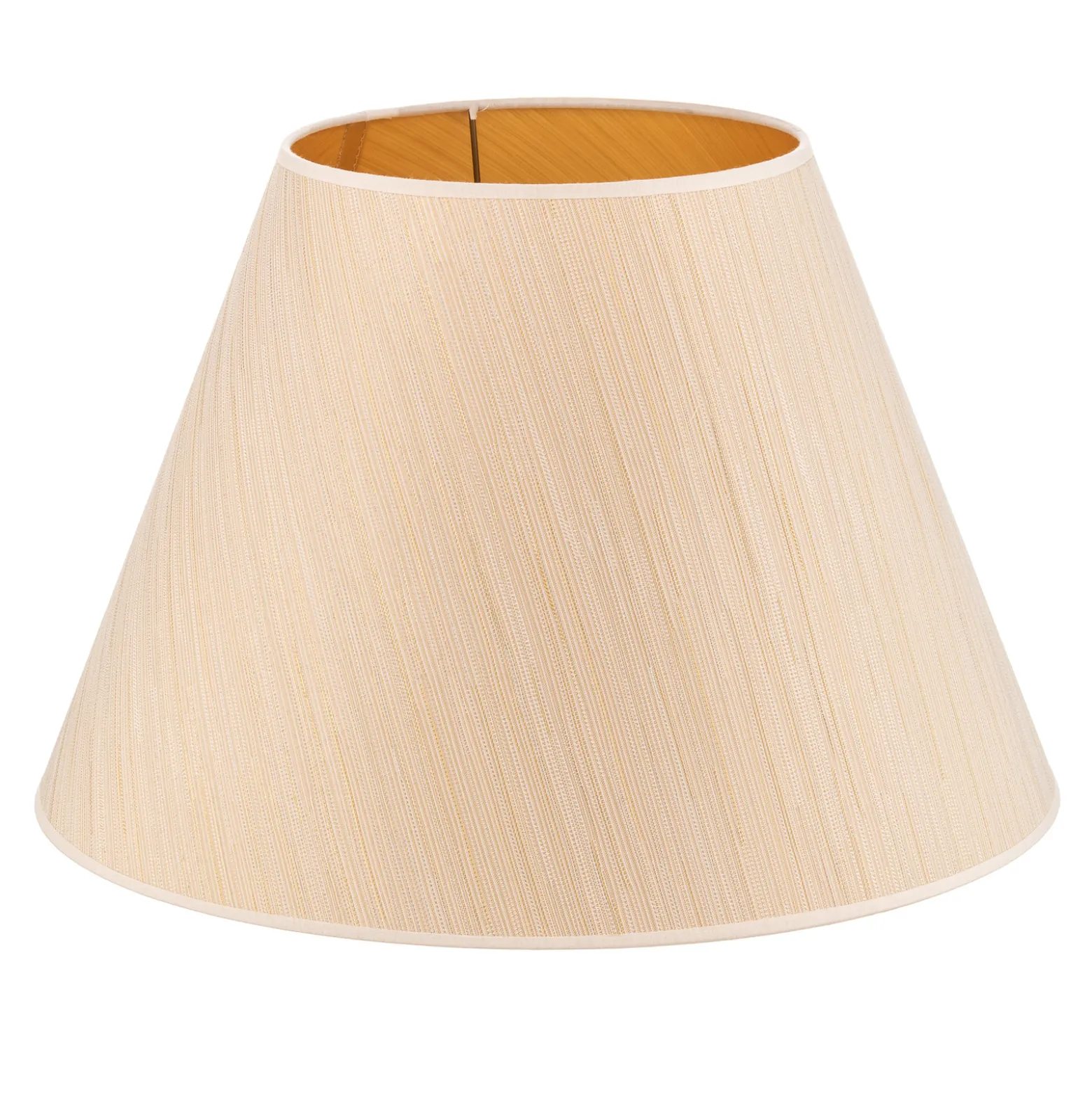 Sofia-varjostin, korkeus 31 cm, valkoinen/kultaiset nauhat