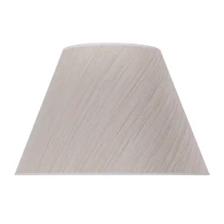 Sofia-varjostin, korkeus 31 cm, valkoinen/kultaiset nauhat
